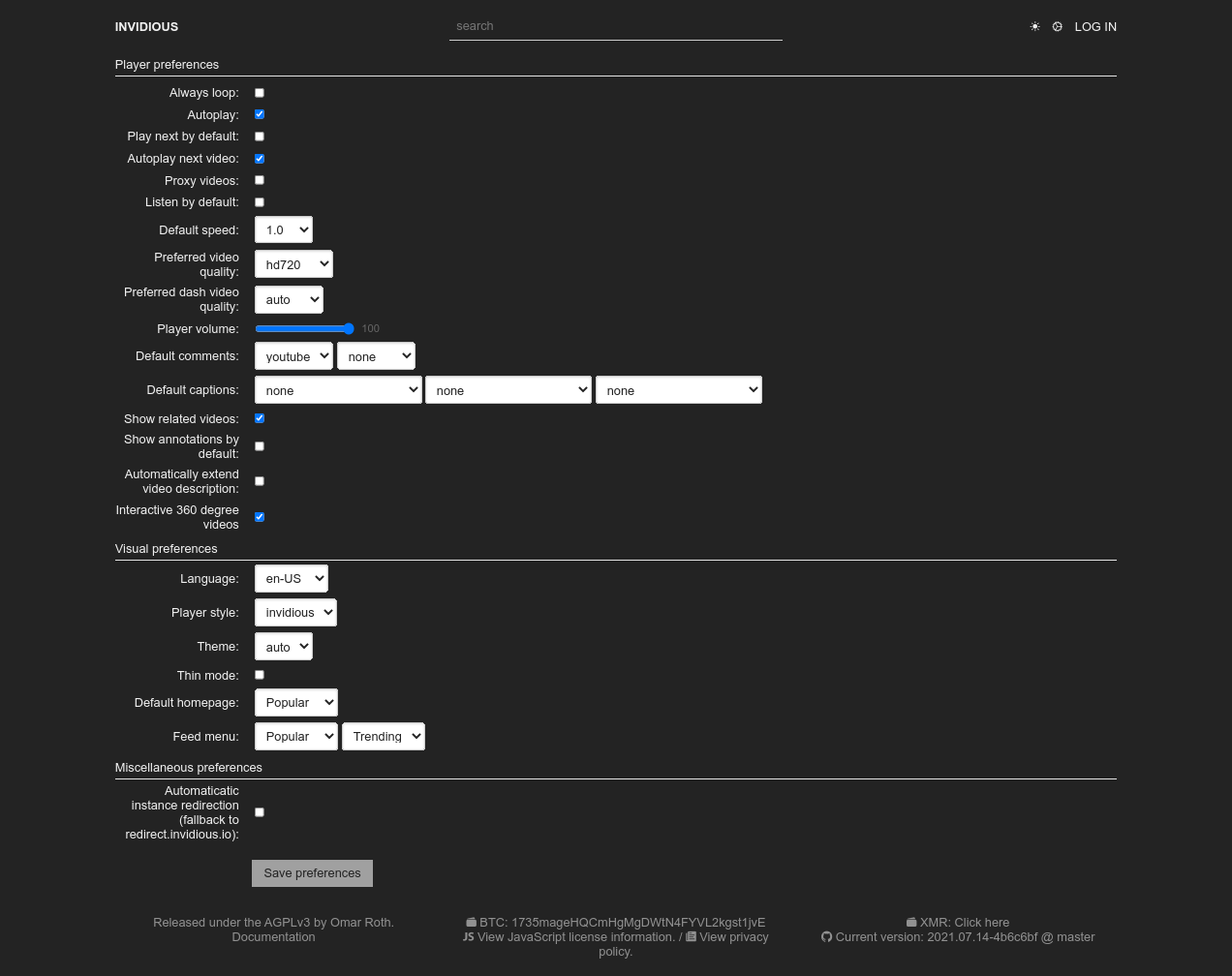 /midou/invidious/raw/commit/64ad97f308ab7991bd3f6c489584bfd2e3549013/screenshots/05_preferences.png